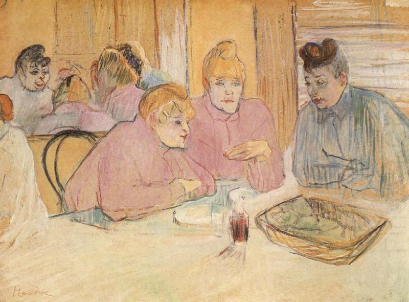 Women in a Brothel, Henri de toulouse-lautrec